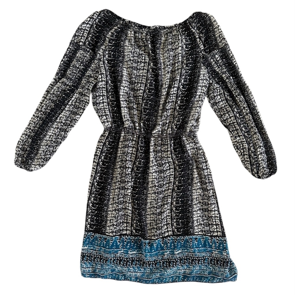 Max Studio Black Patterned Dress - Picture 5 of 6